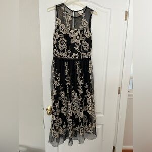 Beautiful black and tan dress